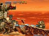 une photo d'Ã©cran de Metal Slug 3 sur SNK Neo Geo
